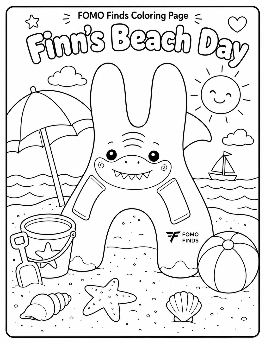 Finn's Beach Day