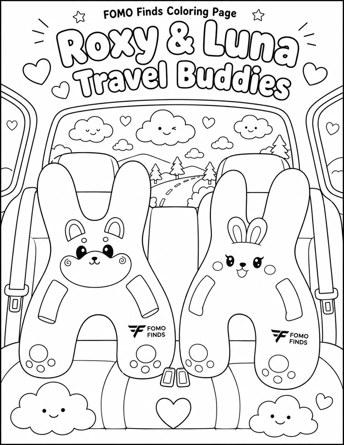 Roxy & Luna Travel Buddies