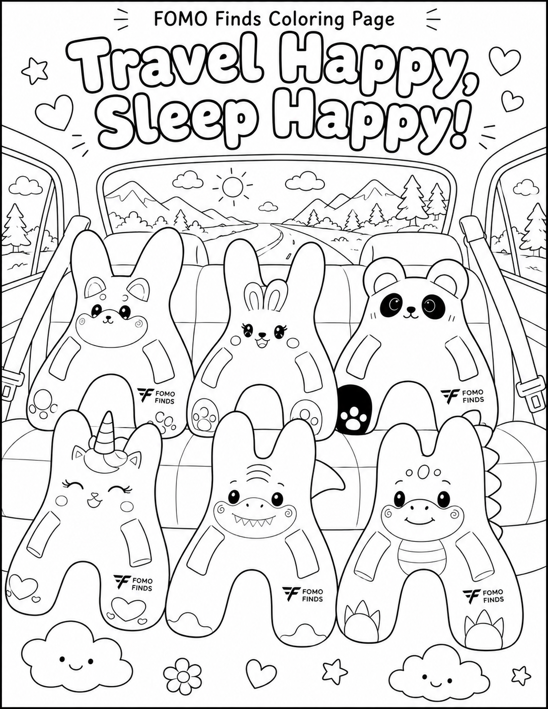Travel Happy Sleep Happy